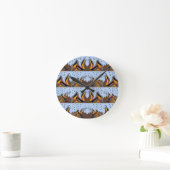 Coole Berge Runde Wanduhr (Zuhause)