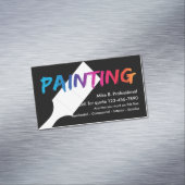 Coole Berufliche Maler-Magnetkarten Magnetische Visitenkarte (Beispiel)