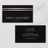 Coole Berufliche Rose Visitenkarte (Vorne/Hinten)