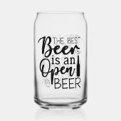 Coole beste Bierart Dosenglas (Rückseite)
