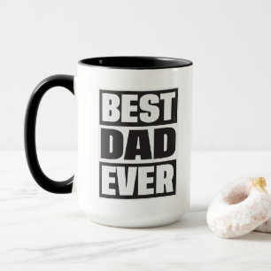 Coole beste Dad jemals Wortkunst Tasse