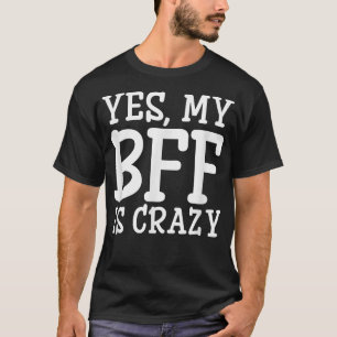 Coole BESTE FREUNDIN Freundschaft Funny Slogan (Te T-Shirt