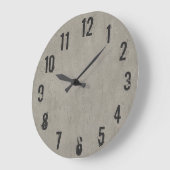 Coole Betondeckenhalterung Große Wanduhr (Winkel)