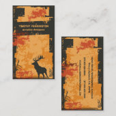 Coole beunruhigte kundenspezifische Geschäftskarte Visitenkarte (Vorne/Hinten)