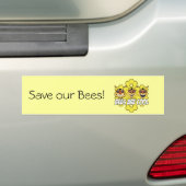 Coole Bienen Autoaufkleber (Auf Auto)