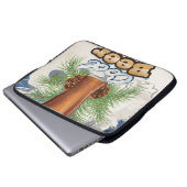 Coole Bier Vintage-Bar-Plakat Laptopschutzhülle (Vorne Knopf)