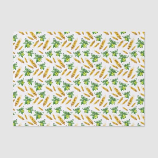 coole Bierhops mit Party Seidenpapier (Vorderseite)