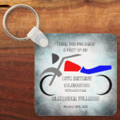 Coole Bike Maskuline 16. Geburtstag Schlüsselanhänger (Vorderseite)