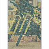 Coole Biketechnik Aufkleber (Vorderseite)