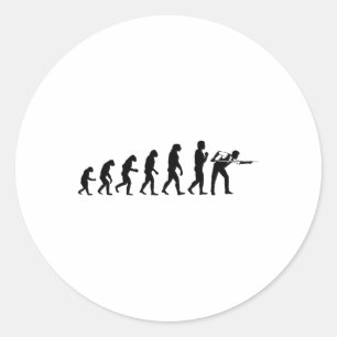 Coole Billard Evolution Funny Cue Ll Stick Player Runder Aufkleber