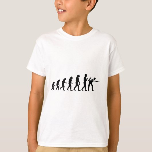 Coole Billard Evolution Funny Cue Ll Stick Player T-Shirt (Vorderseite)