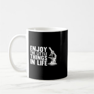 Coole Biologie Kunst für Männer Mikroskopbiologen Kaffeetasse