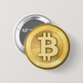 Coole Bitcoin-Taste Button (Vorne & Hinten)