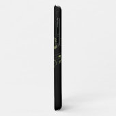 Coole Black Magic Rainbow-Musiknoten Case-Mate iPhone Hülle (Hinten/Links)