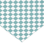 Coole Blau-Farbkarton-Wohngestaltung Tischdecke (Schrägansicht)