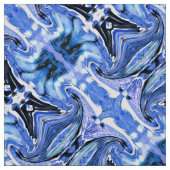 Coole blaue Mode Stoff (Muster)