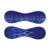 Coole blaue Racing-Flammen bei der CO2-Brennfasera Baseball (Paneele)