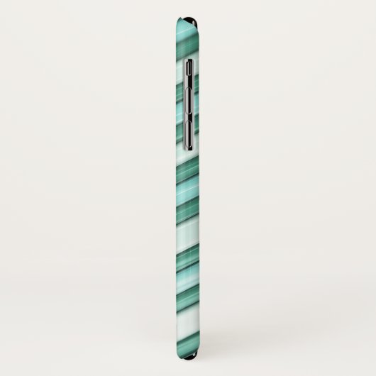 Coole blaue Streifen Case-Mate iPhone Hülle (Hinten/Links)