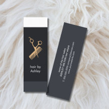 Coole Blaue Streifen Imitate Gold Frisur