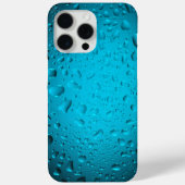Coole Blaue Wassertropfen  Case-Mate iPhone Hülle (Rückseite)
