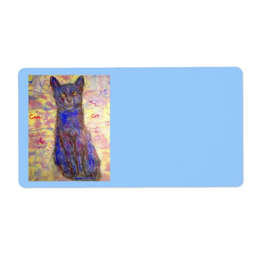 coole Blaukatze (Vorne)