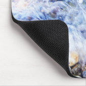 Coole Blauwasserwelle Mousepad (Ecke)