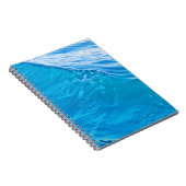 Coole Blauwasserwelle Notizblock (Rechte Seite)