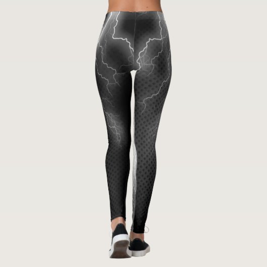 Coole Blitzlicht-Leggings Leggings (Rückseite)