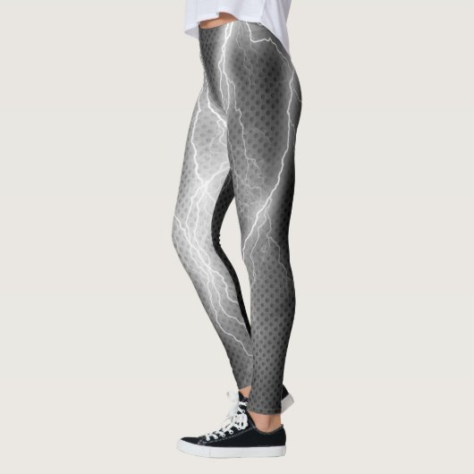 Coole Blitzlicht-Leggings Leggings (Links)