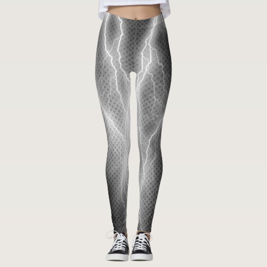 Coole Blitzlicht-Leggings Leggings (Vorderseite)
