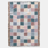 Coole Blöcke, elegante Farben Decke (Vorderseite Vertikal)
