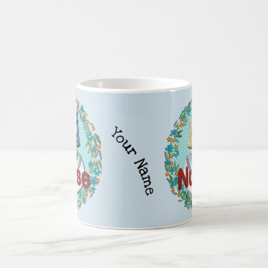 Coole Blumenschwester Kaffeetasse (Mittel)