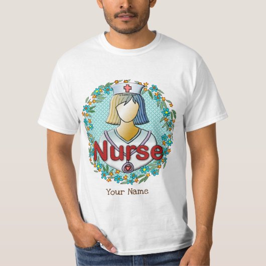 Coole Blumenschwester T-Shirt (Vorderseite)