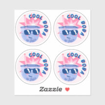 Coole Boba-Packung mit 4