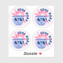 Coole Boba-Packung mit 4 Aufkleber