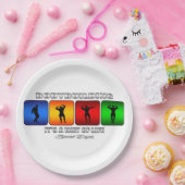 Coole Bodybuilding ist es eine Lebensart Pappteller (Party)