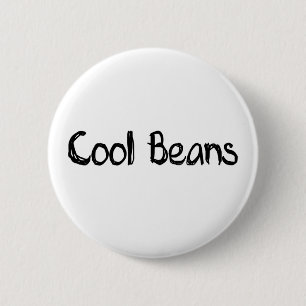 Coole Bohnen Button