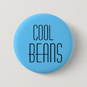 coole Bohnen Button
