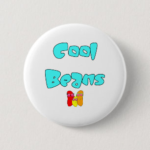 Coole Bohnen Button