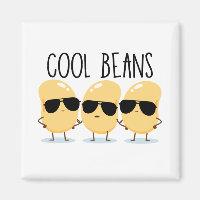 Coole Bohnen Funny Niedlich Beans mit Sonnenbrille