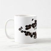 Coole Bohnen-Kaffeebohne-Tasse Kaffeetasse (Links)