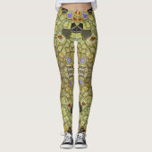 COOLE BOHNEN LEGGINGS (Vorderseite)