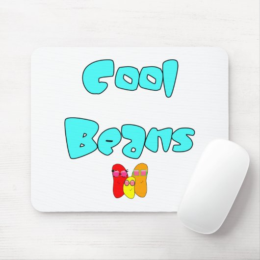 Coole Bohnen Mousepad (Mit Mouse)