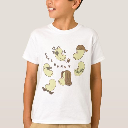 Coole Bohnen! T-Shirt (Vorderseite)