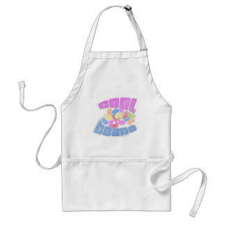 Coole Bohnen verblasst Funny Food Cartoon Slogan Schürze