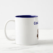 Coole Bohnen Zweifarbige Tasse (Links)