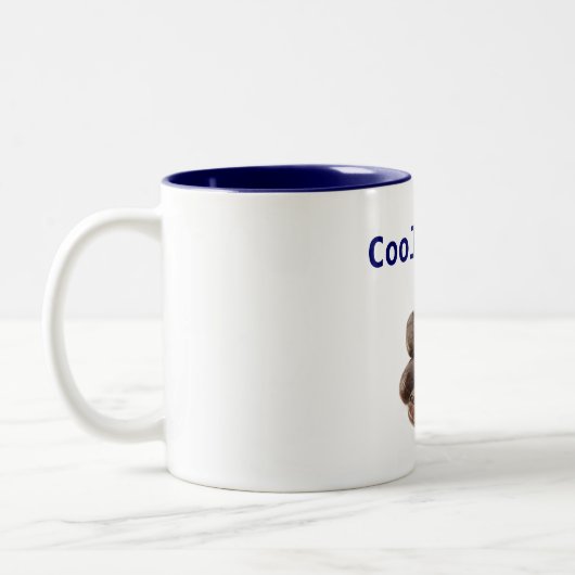 Coole Bohnen Zweifarbige Tasse (Links)