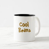 Coole Bohnen Zweifarbige Tasse (VorderseiteRechts)