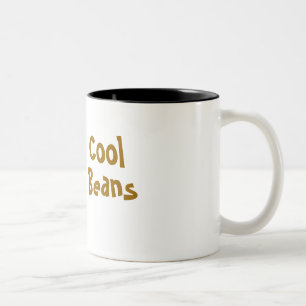 Coole Bohnen Zweifarbige Tasse