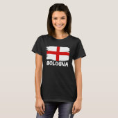 Coole Bologna-Flagge T-Shirt (Vorne ganz)
